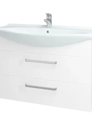 Akce Koupelnová skříňka TAKE IT SZZ2 105 - N01 Bílá lesk / Úchytka T01 / N01 Bílá lesk