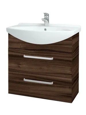 Akční Cena Koupelnová skříňka TAKE IT SZZ2 75 - D06 Ořech / Úchytka T01 / D06 Ořech