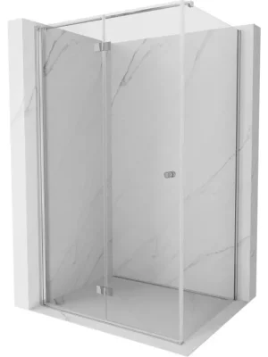 Zlevněný MEXEN/S - Mist-F sprchový kout skládací dveře levá 75 x 110, transparent, chrom 8A6T-075-110-01-00-L