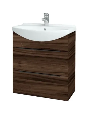 Zlevněný Koupelnová skříňka TAKE IT SZZ2 65 - D06 Ořech / Úchytka T07 / D06 Ořech