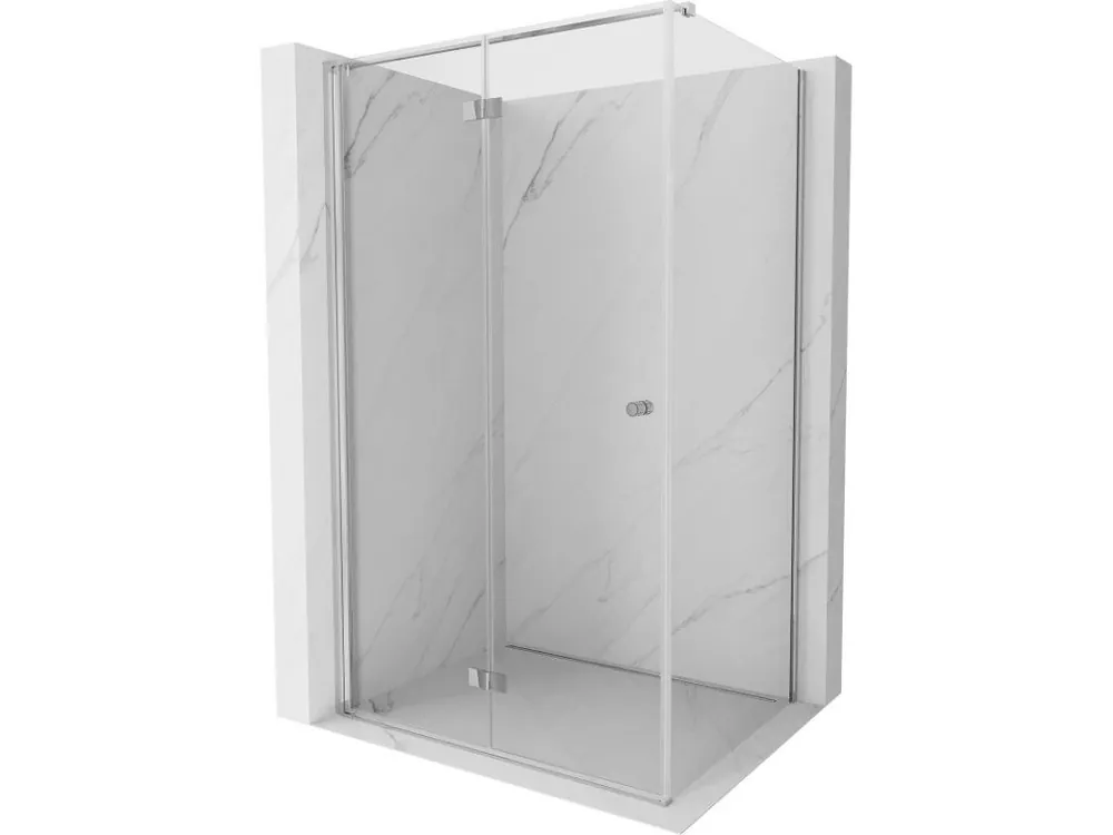Akce MEXEN/S - Mist-F sprchový kout skládací dveře levá 85 x 80, transparent, chrom 8A6T-085-080-01-00-L