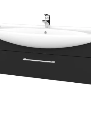 Zlevněný Koupelnová skříňka TAKE IT SZZ 120 - N03 Graphite / Úchytka T03 / N03 Graphite