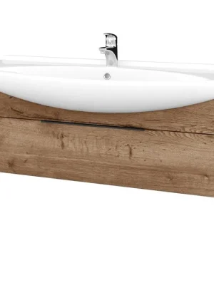 Zlevněný Koupelnová skříňka TAKE IT SZZ 120 - D21 Tobacco / Úchytka T07 / D21 Tobacco