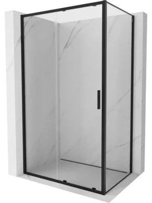 Akční Cena MEXEN/S - Exo sprchový kout, posuvné dveře 130 x 80, transparent, černá 8151-130-080-70-00