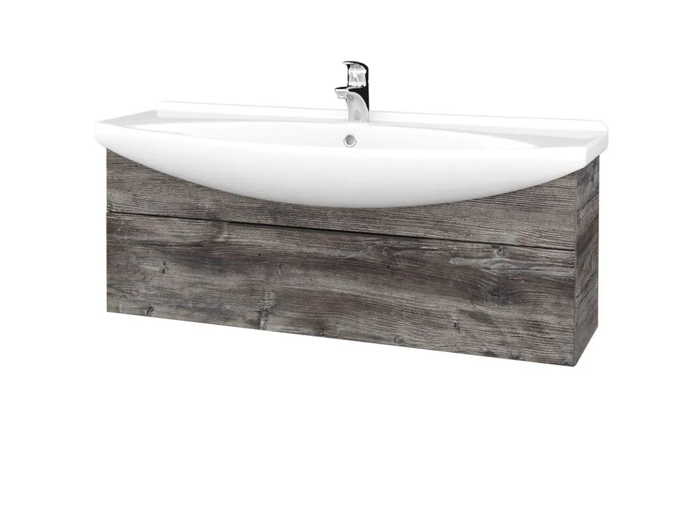 Zlevněný Koupelnová skříňka TAKE IT SZZ 120 - D10 Borovice Jackson / Úchytka T07 / D10 Borovice Jackson