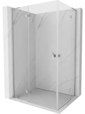 Značkový MEXEN/S - Mist H L Duo sprchový kout dveře křídlové 115 x 100, transparent, chrom 8A5L-115L-100P-01-00