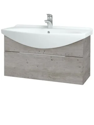 Akce Koupelnová skříňka TAKE IT SZZ 85 - D01 Beton / Úchytka T05 / D01 Beton