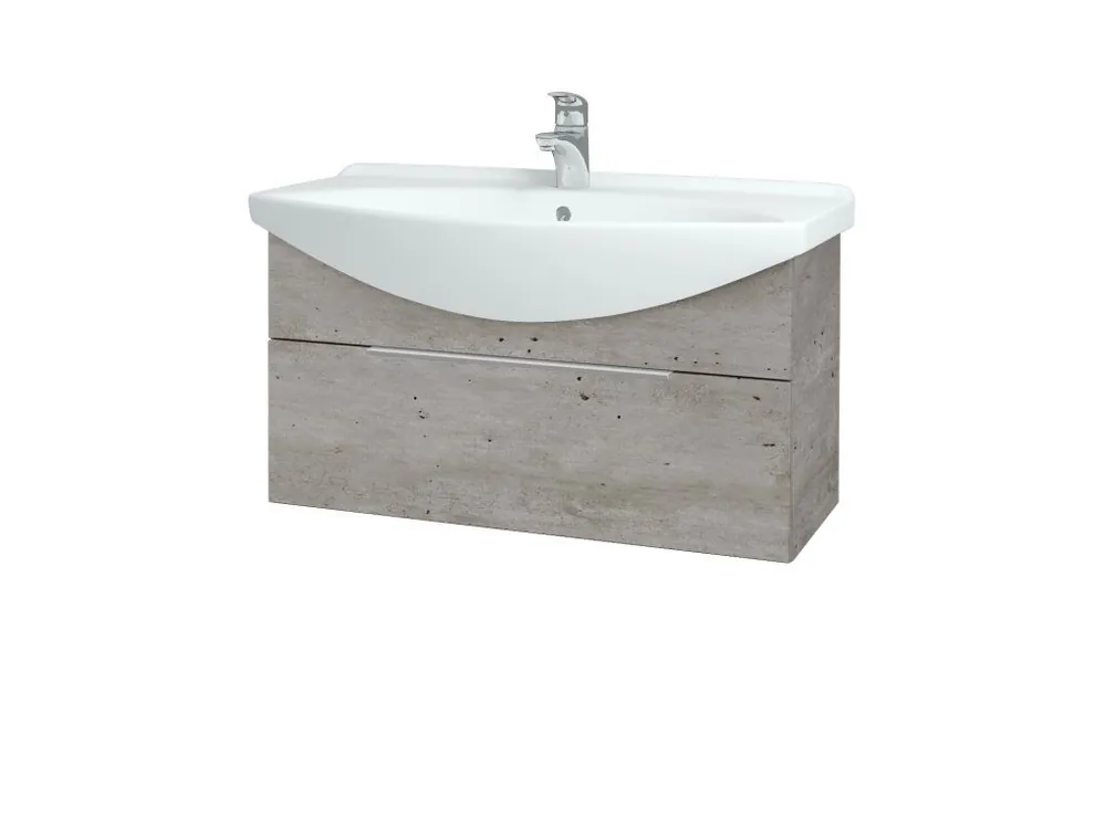 Akce Koupelnová skříňka TAKE IT SZZ 85 - D01 Beton / Úchytka T05 / D01 Beton